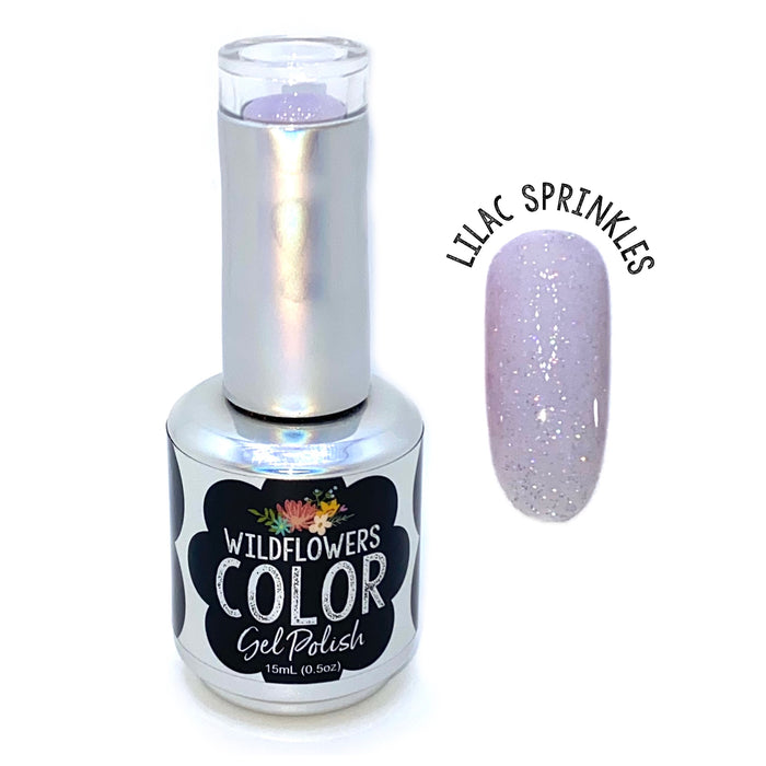 Gel Polish Sprinkles - Lilac