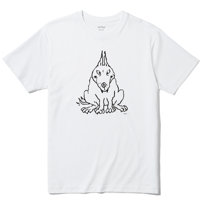 George Booth’s Loyal Hound T-Shirt In White
