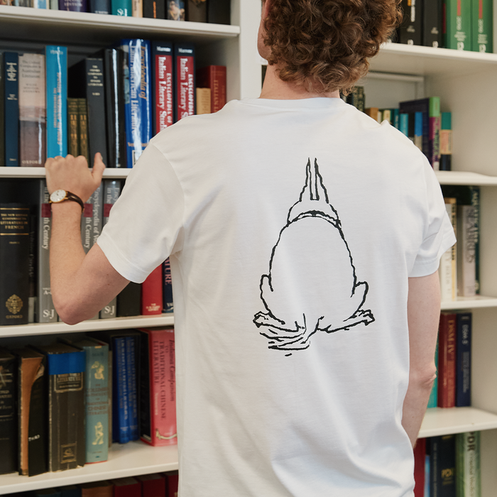 George Booth’s Loyal Hound T-Shirt in White