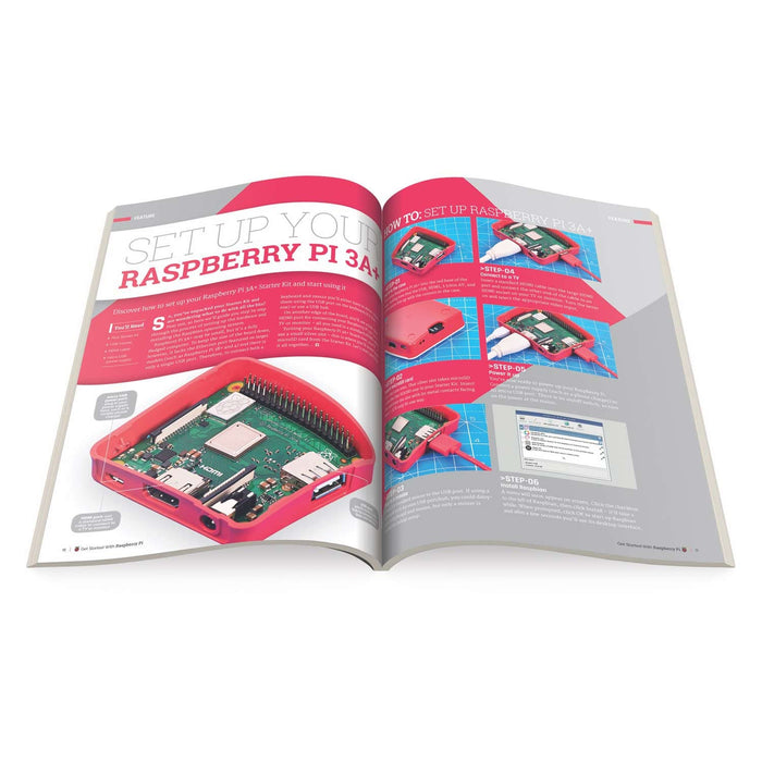 Get Started with Raspberry Pi (Includes 3A+ Kit) [discontinued] by Raspberry Pi Press - The Pi Hut