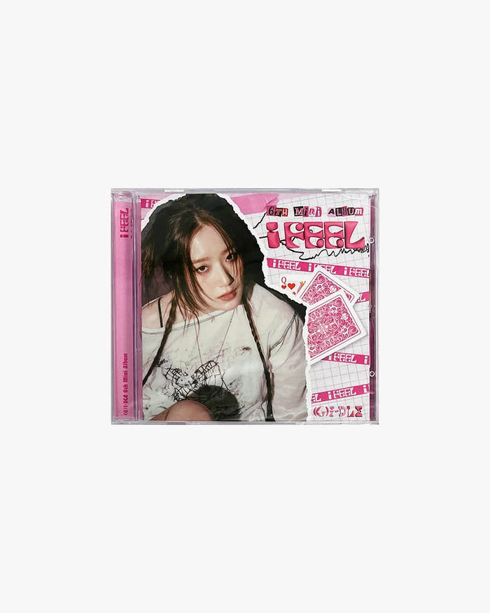 (G)I-DLE - 6th Mini Album [I feel] (Jewel Case Ver.) (5 Versions)