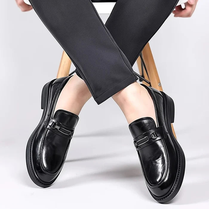 Giacomo Ferretti Orthopedic Leather Classic Bit Loafers
