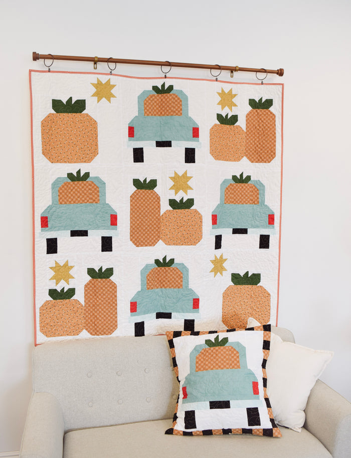 Giant Pumpkin Harvest Quilt (Downloadable Sewing Pattern)