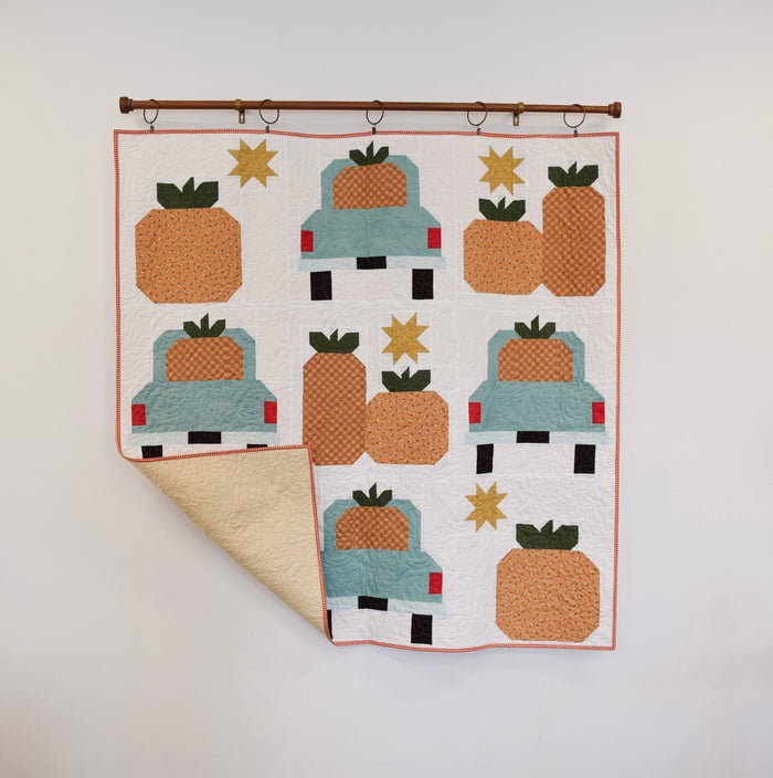 Giant Pumpkin Harvest Quilt (Downloadable Sewing Pattern)