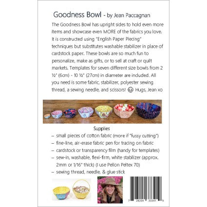 Goodness Bowl Pattern