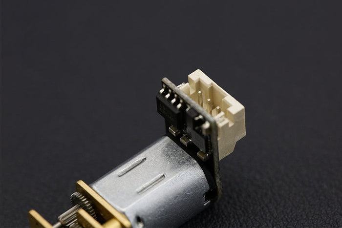 Gravity: DC Micro Metal Gear Motor w/Driver - 50:1 [discontinued] by DFRobot - The Pi Hut