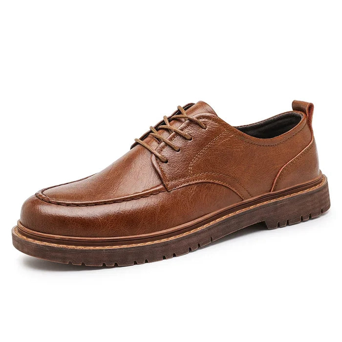 Grégoire Sestieri Brogue-Style Leather Sneakers