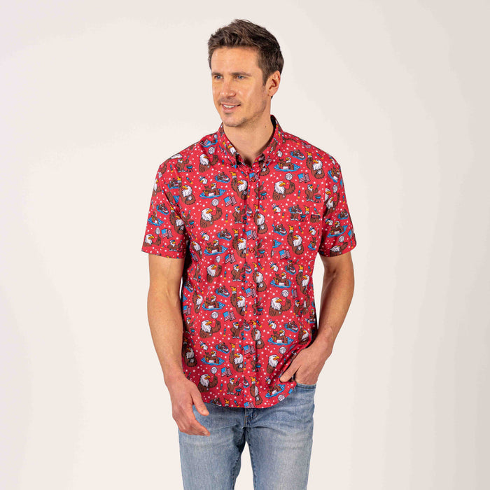 RSVLTS RSVLTS Short Sleeve Shirt Grills Chills & Bills – KUNUFLEX Short Sleeve Shirt Grills Chills & Bills – KUNUFLEX Short Sleeve Shirt