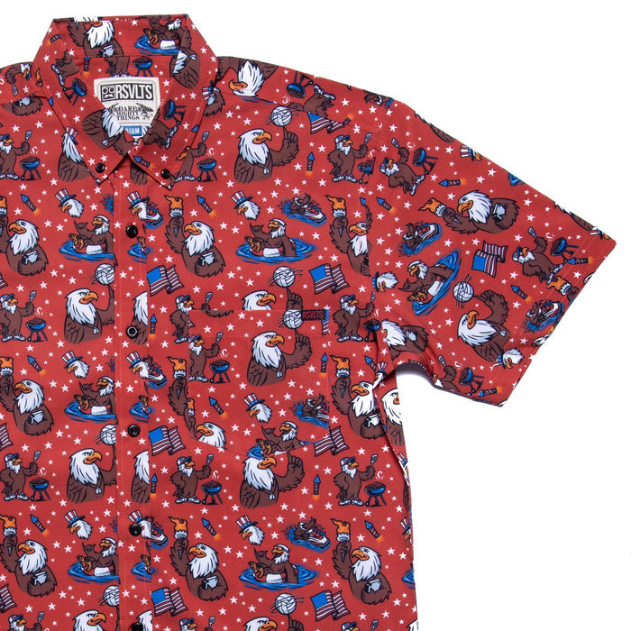 RSVLTS XS RSVLTS Short Sleeve Shirt Grills Chills & Bills – KUNUFLEX Short Sleeve Shirt