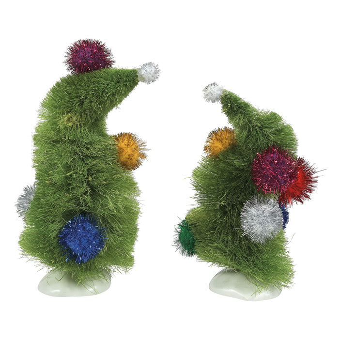 Grinch Villages | Wonky Trees, Set of 2 | Tree
