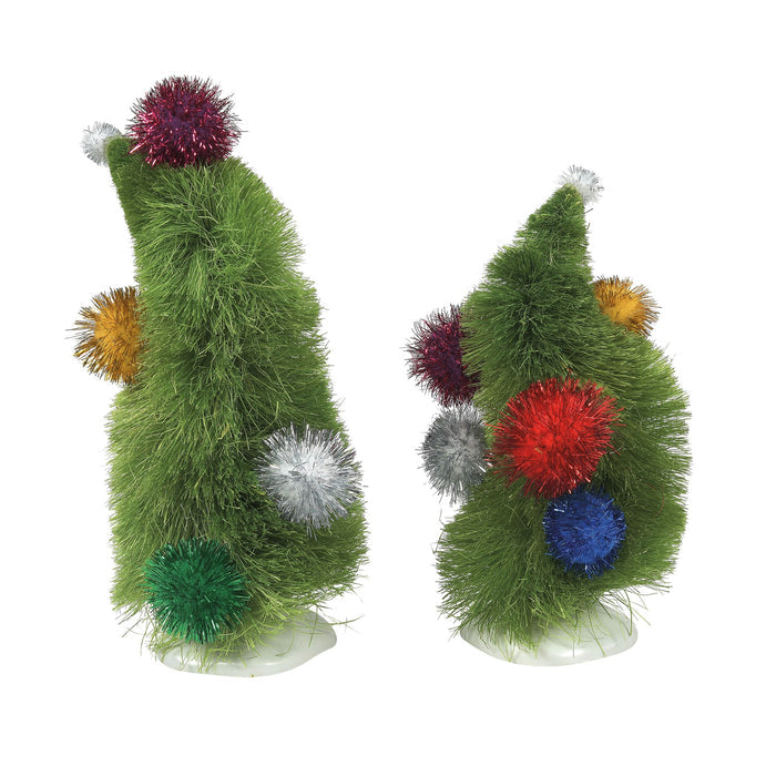 Grinch Villages | Wonky Trees, Set of 2 | Tree