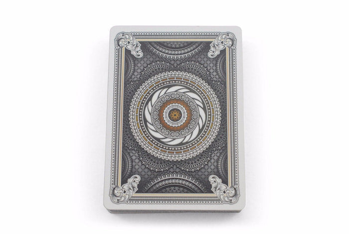 Grinders White Gold Limited Ed. Playing Cards by Midnight Cards