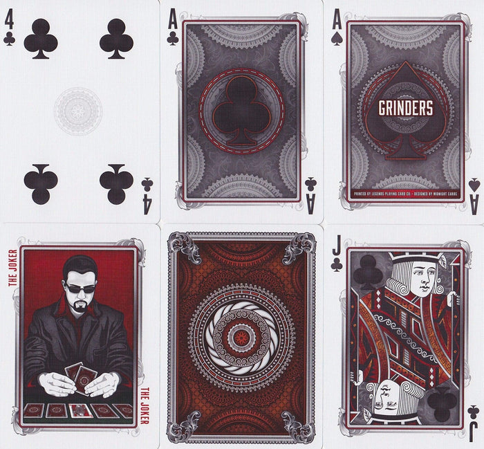 Grinders Playing Cards by Midnight Cards