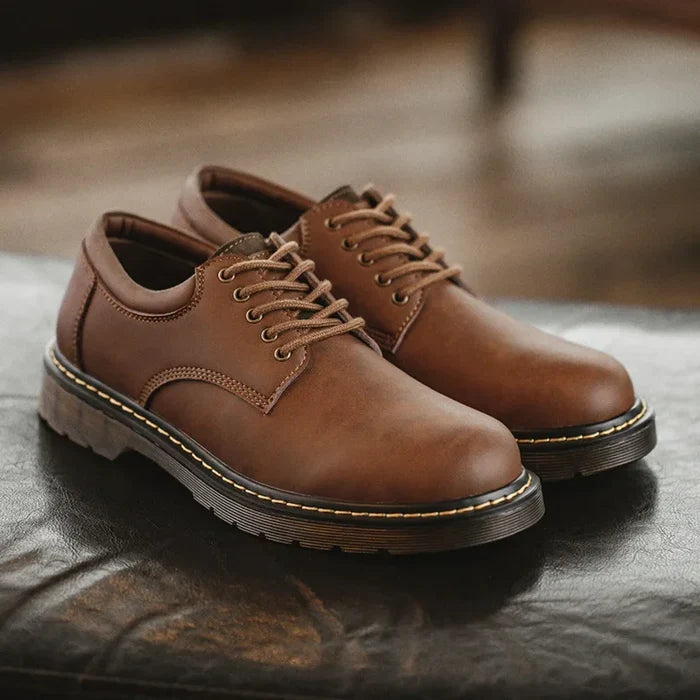 Gualtiero Rinaldeschi Men’s Genuine Leather Derby Work Boots