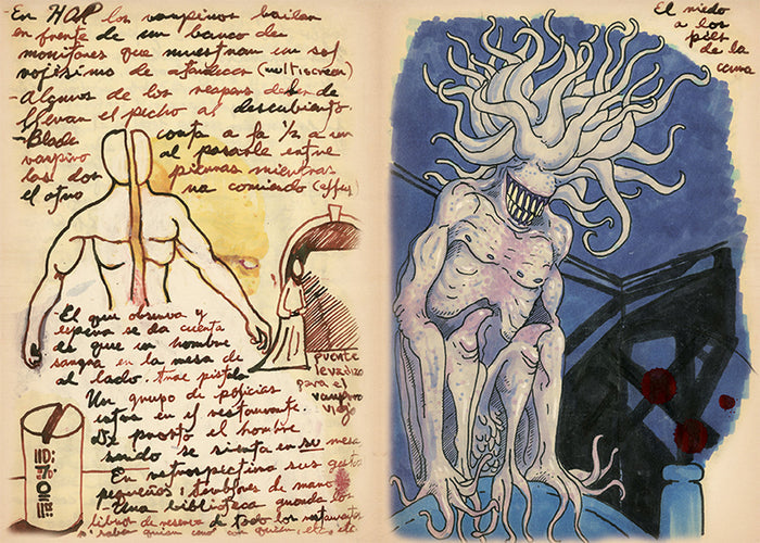 Guillermo del Toro Hardcover Blank Sketchbook