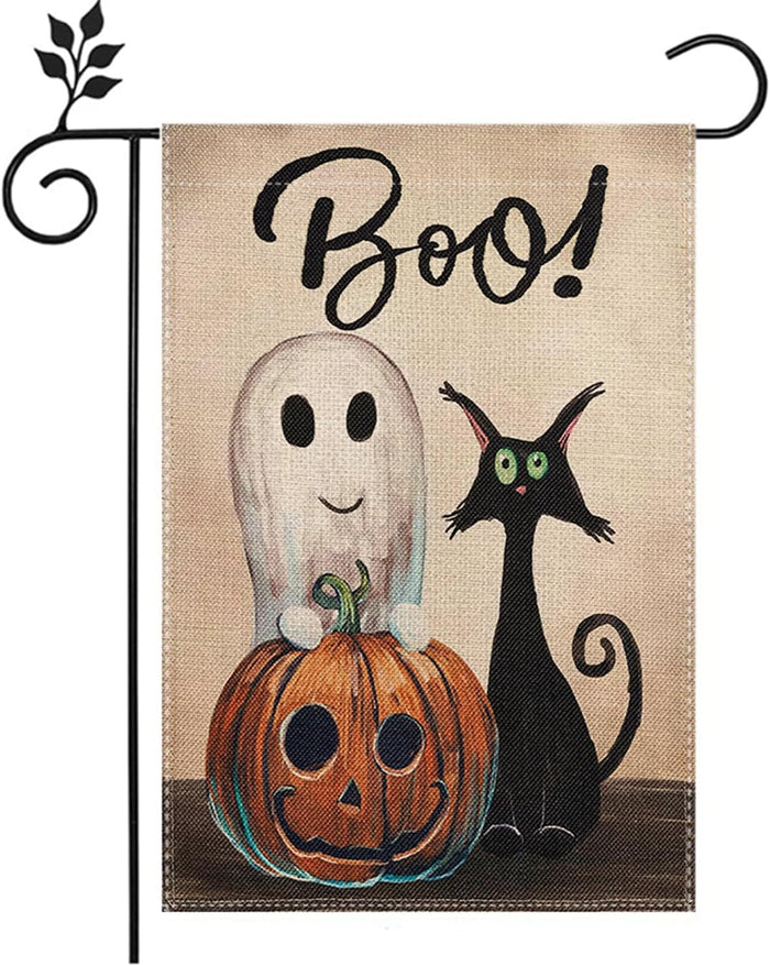 Halloween Garden Flag C