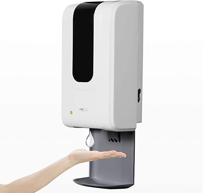 Hand sanitizer dispenser 1200 ml Gel Touchless design Compare to regular hand sanitizer  dispenser, automatic soap dispenser provides more convenient for wash hand- F1406-S-T Hannah's Variety Store