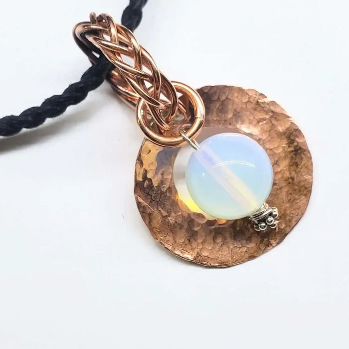 Luminite Pendant with Necklace
