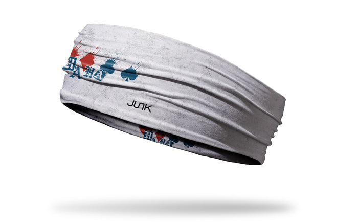 Harley Quinn: Full Suit White Big Bang Headband - View 1