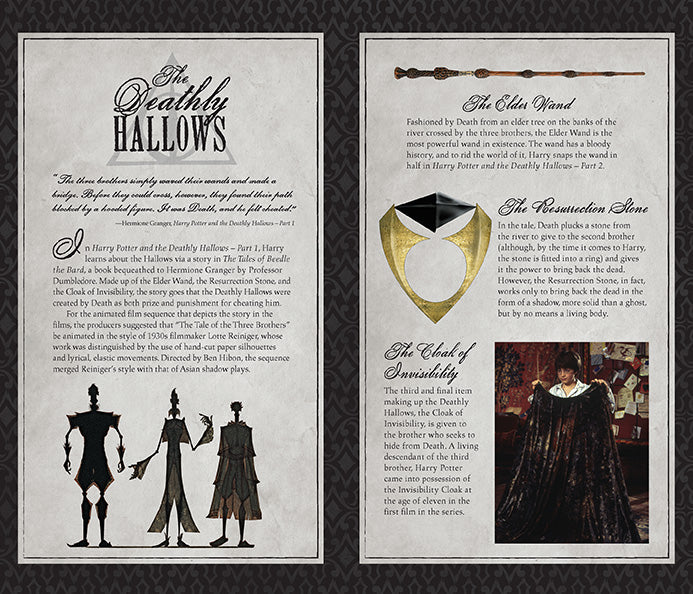Harry Potter Deathly Hallows Hardcover Ruled Journal