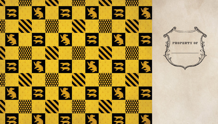 Harry Potter: Hufflepuff Ruled Pocket Journal