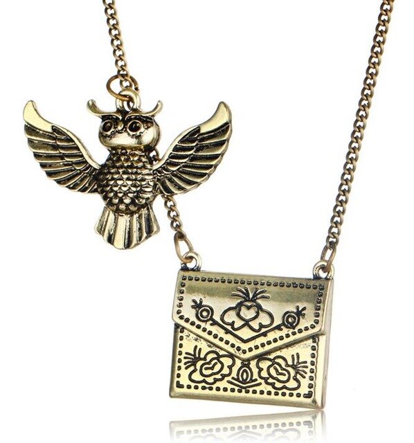 Harry Potter Owl Hedwig Necklace
