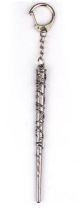 Harry Potter Wand Badge Keychains