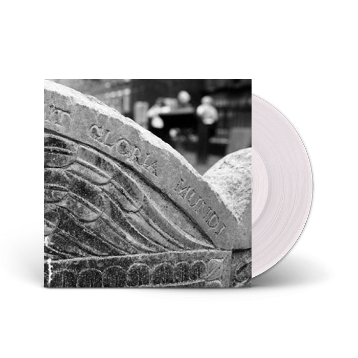 A CD case with a carved stone, inspired by the Ghost Thrower Limited Pressing LP from Ghost Thrower, in striking red and black marble.