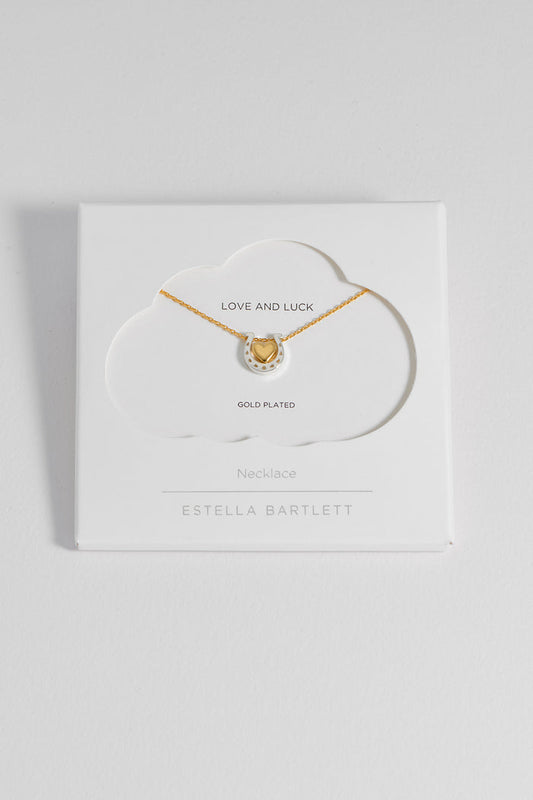 Heart and Horseshoe Necklace