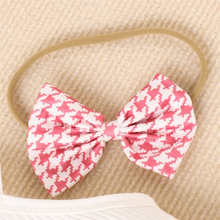 HEART Houndstooth Ruffle Outfit with Headband