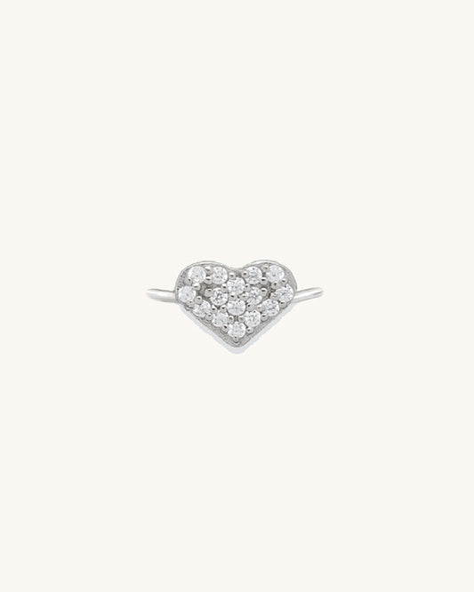 Heart Pave Connector
