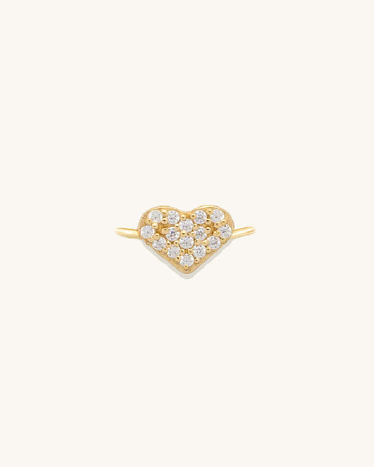 Heart Pave Connector