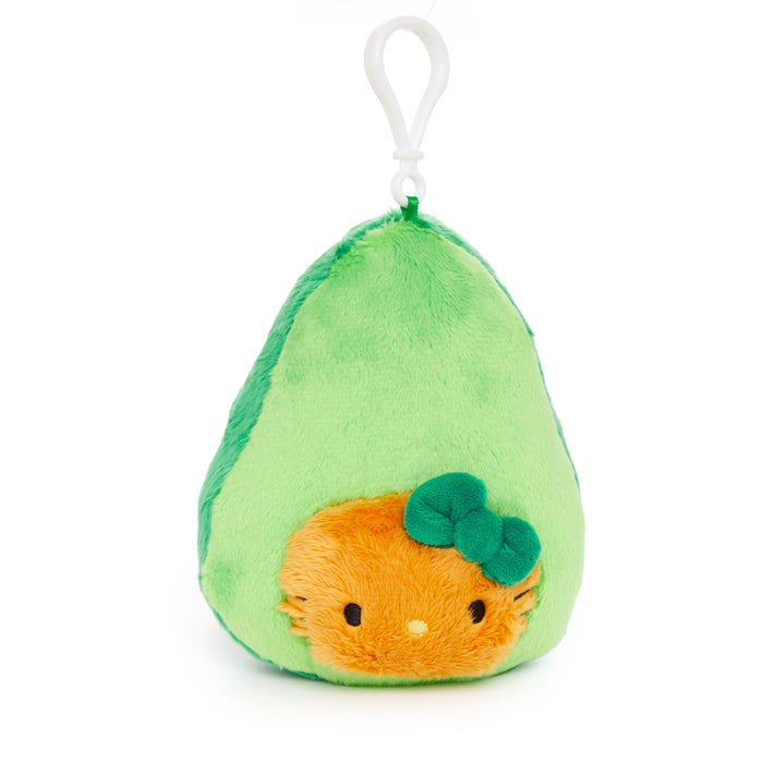Hello Kitty Avocado Plush Mascot Clip (Fruit & Veggie Series) Accessory NAKAJIMA CORPORATION