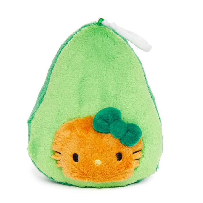 Hello Kitty Avocado Plush Mascot Clip (Fruit & Veggie Series) Accessory NAKAJIMA CORPORATION
