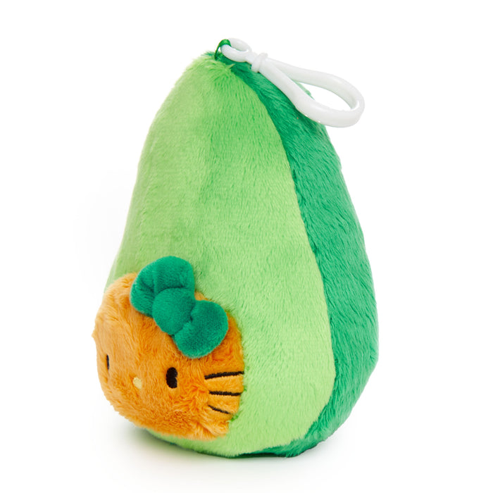 Hello Kitty Avocado Plush Mascot Clip (Fruit & Veggie Series) Accessory NAKAJIMA CORPORATION