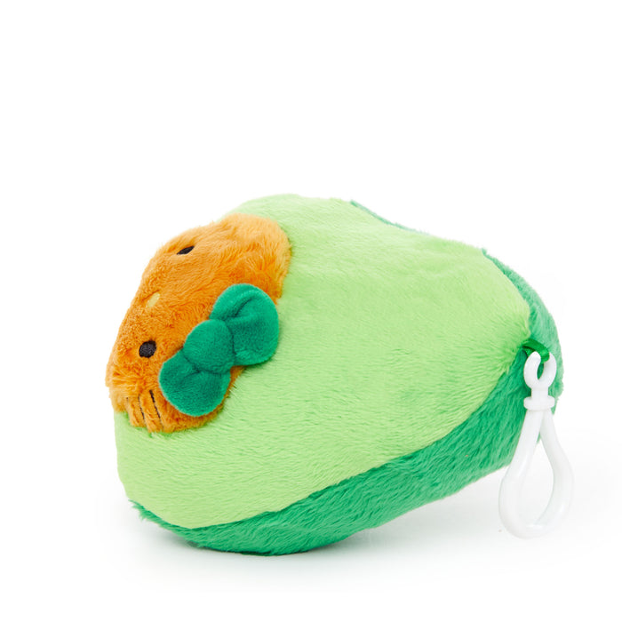 Hello Kitty Avocado Plush Mascot Clip (Fruit & Veggie Series) Accessory NAKAJIMA CORPORATION