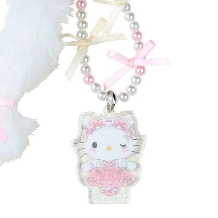 Hello Kitty Beaded Smartphone Charm (Ballet Kitten Series) Accessory Japan Original