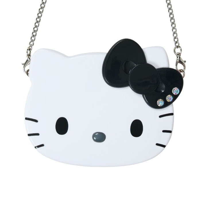 Hello Kitty Black Compact Mirror (I Love Hello Kitty Series) Accessory Japan Original