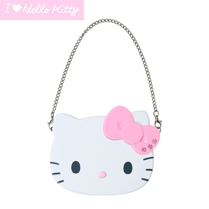 Hello Kitty Pink Compact Mirror (I Love Hello Kitty Series) Accessory Japan Original