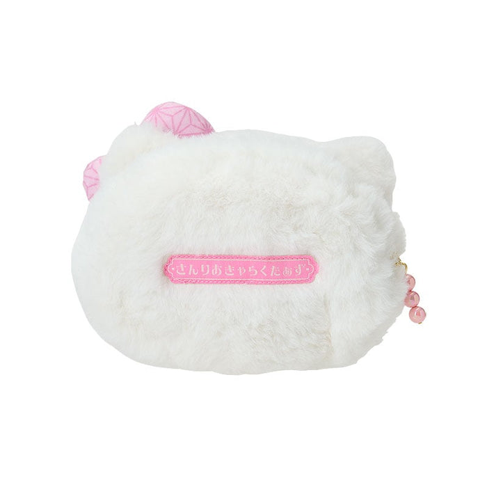 Hello Kitty Plush Mini Face Pouch (Retro Pastel Series) Bags Japan Original