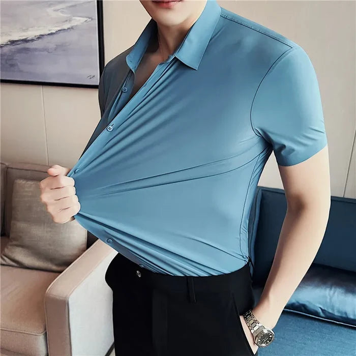 Henri Valliere Men's Short-Sleeve Shirt