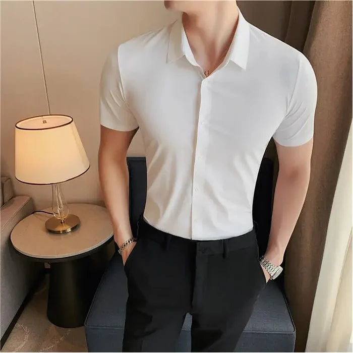 Henri Valliere Men's Short-Sleeve Shirt