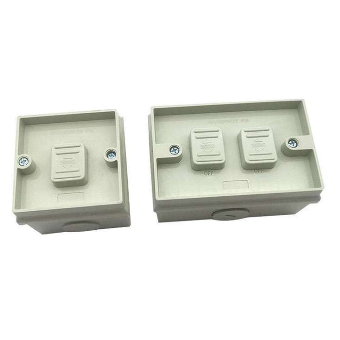 Hepol Single Gang Weatherproof Switch 16A **
