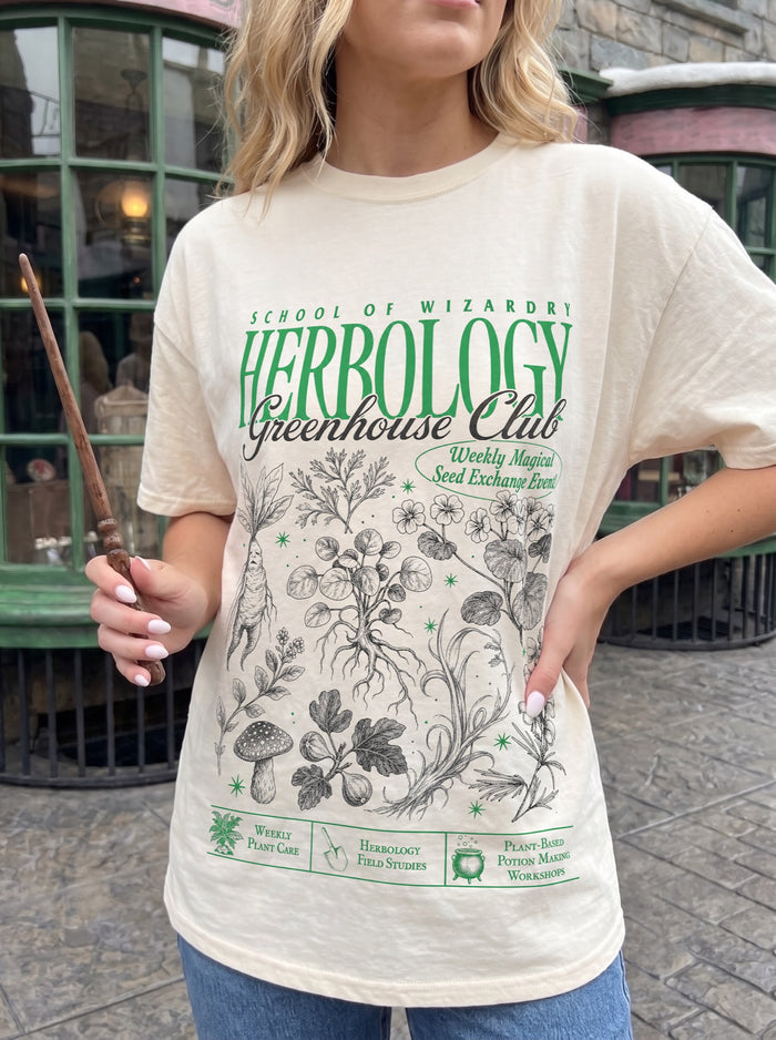 Herbology Greenhouse Club Garment Dyed Tee