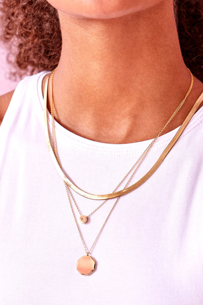 Herringbone Chain Necklace