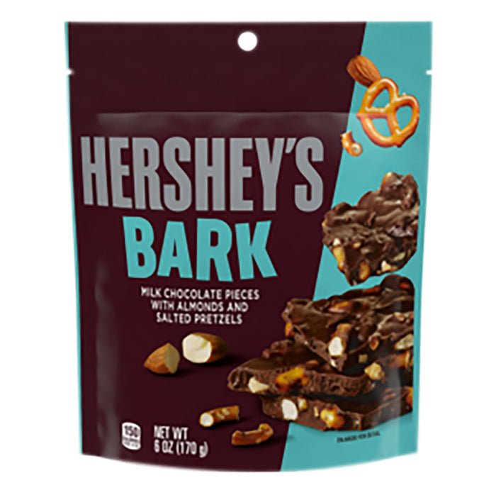 Hershey's Milk Chocolate Bark Candy Pouch - 6 Count