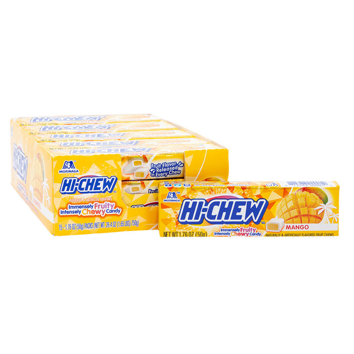 HI CHEW Mango Chewy Candy - 10 Count