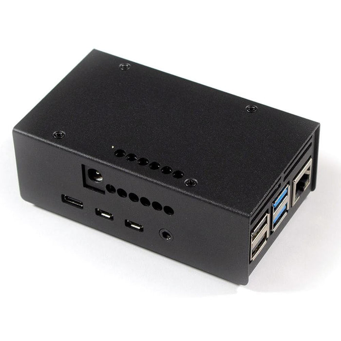 HiFiBerry Amp3 Raspberry Pi 4 Steel Case - Black [discontinued] by HiFiBerry - The Pi Hut