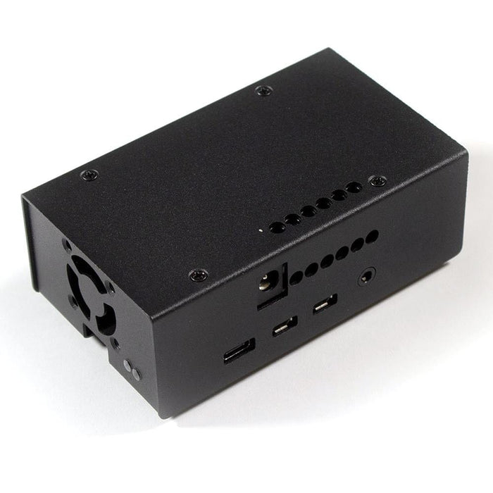 HiFiBerry Amp3 Raspberry Pi 4 Steel Case - Black [discontinued] by HiFiBerry - The Pi Hut