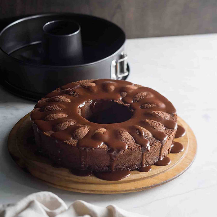 Hillhouse Non Stick Springform Bundt Pan - Black